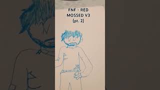 FNF  RED MOSSED V3 pt 2 FNF PURPLE HANDED V3 COVER The chromatics just fit me [upl. by Noryd]