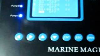 Marine magic dosing pump  How to use manual mode 2 [upl. by Suhpoelc]