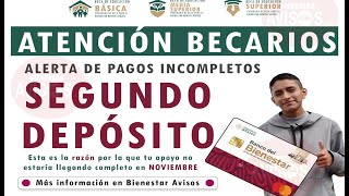 🚨🎓 Beca Benito Juárez ¡Pendiente alumno Tu pago NOVIEMBRE podría no llegar completo ¡Descubre [upl. by Soalokin551]