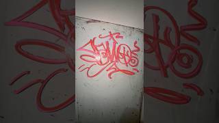 Graffiti tag for instagram follower graffiti graff graffititag shorts short satisfying [upl. by Hamrnand184]