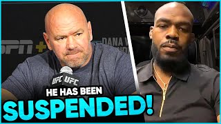 UFC Fighter SUSPENDED for having PICOGRAMS Jon Jones says hes the best pound for pound fighter [upl. by Tati]