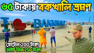 কম খরচে বকখালি ভ্রমণ 2024  Bakkhali Tour in 2024  Kolkata to Bakkhali by Train amp Hotel ⛱️🦀 [upl. by Oicram]