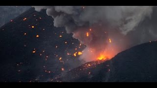 Mt Rinjani Eruption 2015  Baru Jari Cone Indonesia [upl. by Jezrdna269]