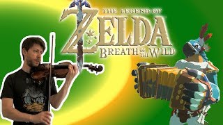 Zelda Breath Of The Wild  KASS THEME  Violin cover [upl. by Herrle]