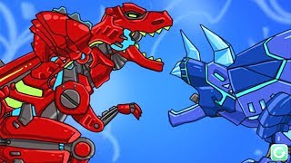 Dino Robot Corps ALL ANIMATIONS  Eftsei Gaming [upl. by Nofets15]