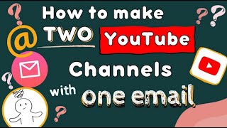 How to Create Multiple Youtube Channel Under One Gmail Account  BRO TECH । BRO BENU [upl. by Yrffej]