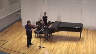 JS Bach Organ Sonata in C major BWV 529 Viola transcription Avshalomov [upl. by Atiseret]