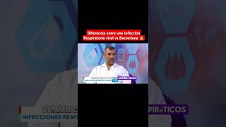 Diferencia entre una infeccion Respiratoria viral vs Bacteriana 👨‍⚕️ infeccionesrespiratorias [upl. by Buiron483]