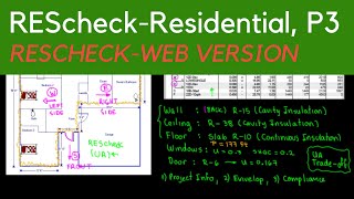 REScheck IECCEnergy Code Part 3 [upl. by Brod]