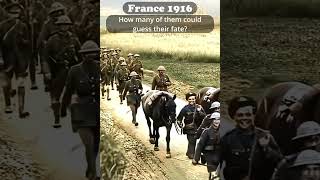 Colorized World War I  The March to the Somme 1916 [upl. by Callum]