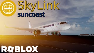 Roblox SkyLink Flight  Airbus A320 Premium Economy [upl. by Enytnoel]