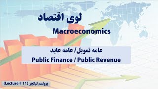 Macroeconomics  LE 11  Public Finance  Public Revenue in Pashto [upl. by Jorgenson]