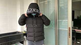 Moncler Cardere Short Down Jacket Black [upl. by Eustace]