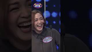 MASAKIT TALAGA KAPAG NAHULOG KA RITO shorts  Family Feud [upl. by Yelrihs]