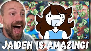 JAIDEN IS AMAZING JaidenAnimations I Won Mr Beastss 1000000 Youtuber Challenge REACTION [upl. by Ayo]