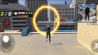 Going Up Rooftop Parkour Games Going Op Gameplay like subscribe views [upl. by Aurora379]