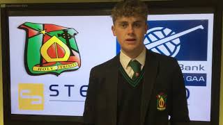 Tiarnan Quinn  Holy Trinity College  Ulster Schools GAA Allstars 2018 [upl. by Mag]