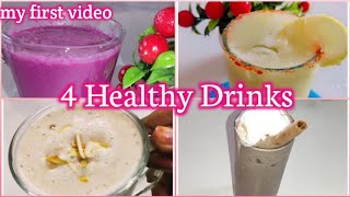 4 healthy drinks drinks recipes healthy drinks  refreshing fruit juice [upl. by Rudiger413]