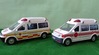 救護車玩具 台灣119消防局救護車玩具  救護車玩具聲音  車車  AMBULANCE SIREN Toys [upl. by Leribag957]