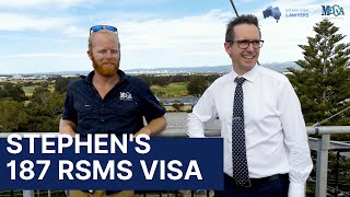 Stephens Australian Employer Sponsored PR Visa subclass 187 Visa [upl. by Wilt]