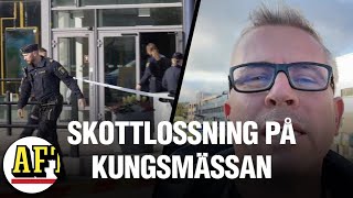 Skottlossning i köpcenter – en person skjuten [upl. by Eittah]