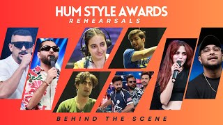 Hum Style Awards l Rehearsal l Behind The Scene l Asim Azhar l Aima Baig l Faris Shafi l Mamya [upl. by Veradis]