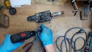 How to disassemble Makita HR2470 sds plus rotary hammer drill [upl. by Alieka253]