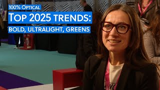 Top eyewear trends 2025 bold ultralight greens [upl. by Jair942]