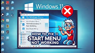 How to Fix Windows 11 Start Menu Not Working [upl. by Seaver]