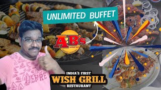 Absolute Barbecue Unlimited BuffetHyderabad  ABs Gachibowli Unlimited BBQ Buffet😋😋 [upl. by Neehs]