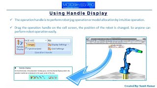 09 Using Handle Display options in MotoSim EGVRC [upl. by Ronnoc69]