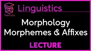 FREE and BOUND MORPHEMES AFFIXES  INTRODUCTION to LINGUISTICS [upl. by Tema]