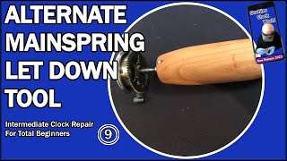 Alternate Mainspring Let Down Tool [upl. by Essila]