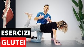 Esercizi GLUTEI stile Pilates i 5 migliori per POSTURA e TONIFICAZIONE [upl. by Ynneh]