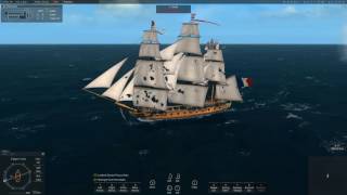 Naval Action  PvP 1vs2  New Patch Surprise with carronades [upl. by Grane340]