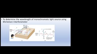 Michelson Interferometer experiment 1 [upl. by Lora777]