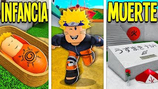 NACIMIENTO a MUERTE Naruto Roblox [upl. by Ecinahc]