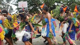 West New Britain Girls from OLSH Secondary School Traditional Dance [upl. by Areta311]