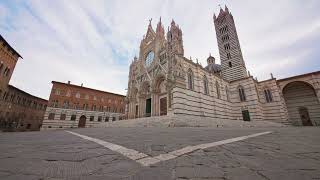 Il magnifico Pavimento del Duomo di Siena torna visibile il video dello svelamento [upl. by Vtarj502]