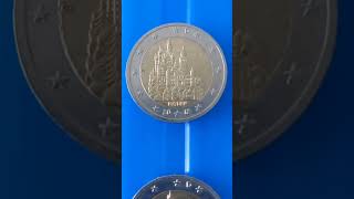 2€ GEDENKMÜNZE DEUTSCHLAND 2012 money coin hobby fun mino60art shorts deutschland collection [upl. by Atikin]