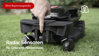 NEXTTECH LX2 ZR  Mähroboter ohne Begrenzungsdraht TECHLine [upl. by Southworth]