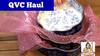 QVC Haul  TempTations Floral Lace  Amy Learns to Cook [upl. by Zoellick]