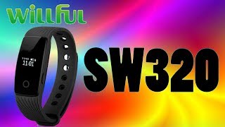 Willful SW320 Fitness Bracelet Wristband REVIEW [upl. by Delija300]