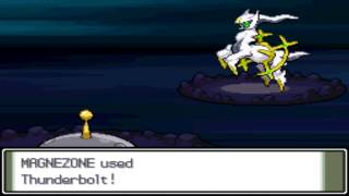 Pokémon Platinum  Capturing Arceus [upl. by Mccall870]