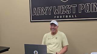 Army D Coordinator Nate Woody on Win at FAU Challenges Sat vs Rice [upl. by Dronel]