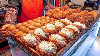 입이 행복합니다 새벽부터 분주한 한국 전통시장 길거리 음식 TOP10 몰아보기 food from traditional markets that are busy since dawn [upl. by Birdie64]