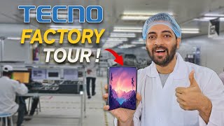 How Foldable Smartphones Are Made  Tecno Factory Tour  Step By Step [upl. by Grishilda]