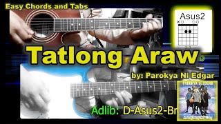 Tatlong Araw by Parokya Ni Edgar  Guitar Tutorial [upl. by Anod]