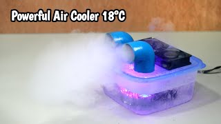 How To Make Powerful Air Cooler At Home  DIY Air Conditioner [upl. by Philbin233]