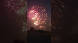 Canada day fireworks steinbach mb [upl. by Ayatnahs]